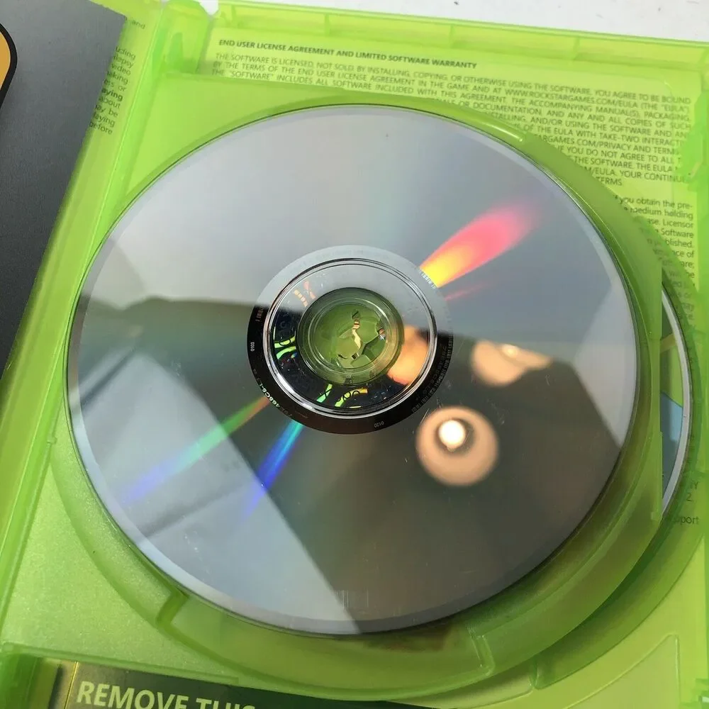 Microsoft‎ XBox 360 Game Grand Theft Auto V 2013 2 Discs Mature B4